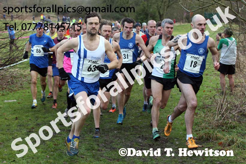 Mens 35 to 64s, 2018 North Eastern Masters, Darlington. Photo: David T. Hewitson/Sports for All Pics